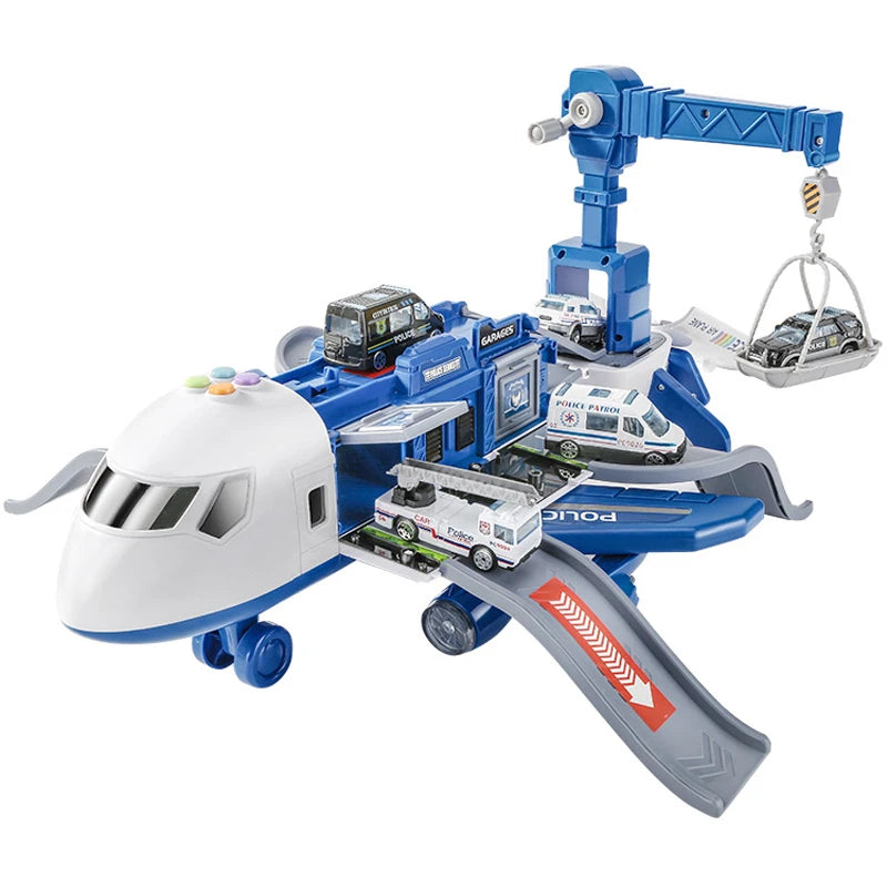 InertiaPlay Music Passenger Plane Toy for Kids ATHLEXES