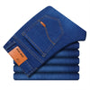 Blue Stretch Jeans & Black Denim Casual Trousers ATHLEXES
