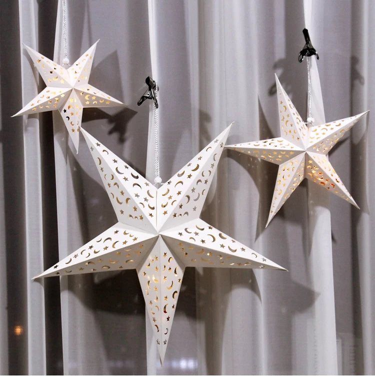 Eid Star Pendant: 30-75cm Festive Decor 2025 ATHLEXES
