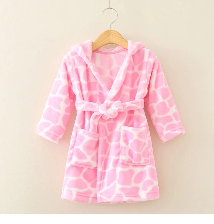 CozyKids Flannel Robe ATHLEXES