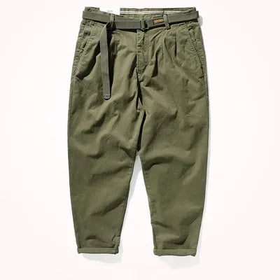 K2171 2024 Japanese Retro Loose Casual Pencil Pants for Men ATHLEXES
