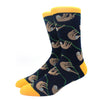2024 Hiphop Funny Animal Dress Socks for Men - Flamingo & Penguin ATHLEXES