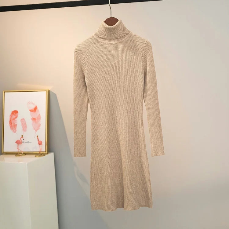 Vintage Knitted Bodycon Dress ATHLEXES