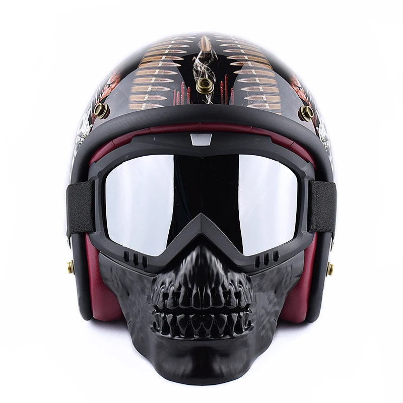 MotoShield Skull Face Mask for Riders ATHLEXES
