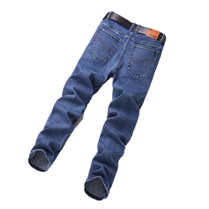 Blue Stretch Jeans & Black Denim Casual Trousers ATHLEXES