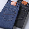 Blue Stretch Jeans & Black Denim Casual Trousers ATHLEXES