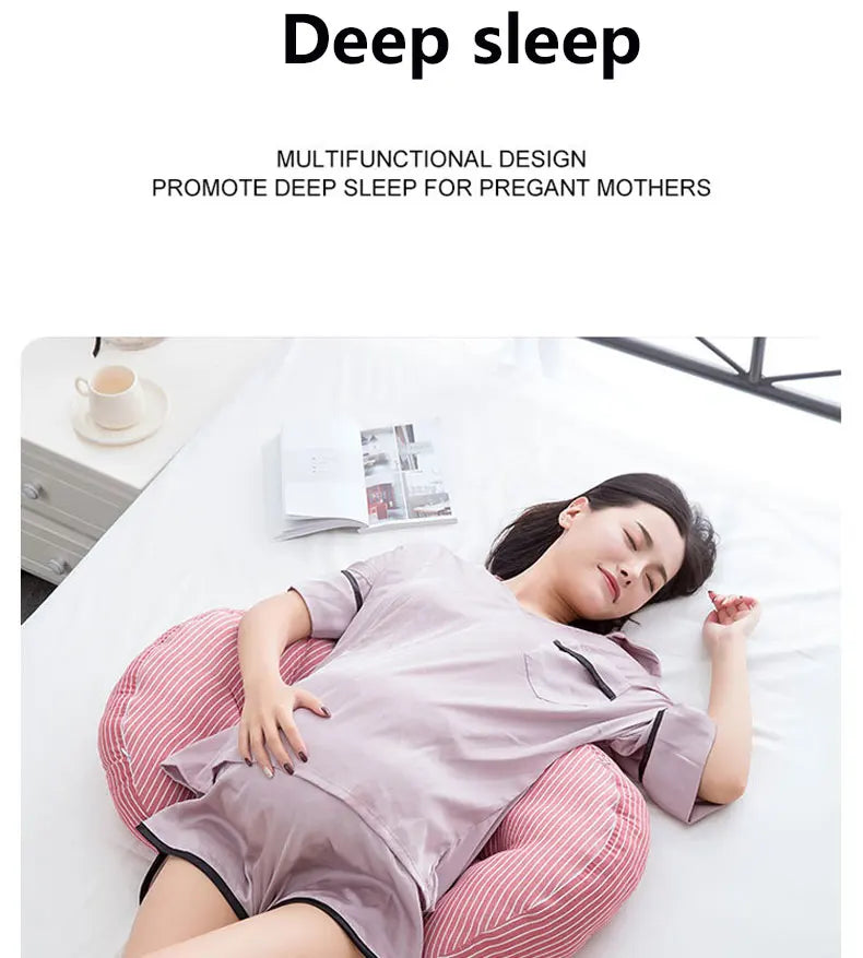 Bamboo Comfort U Shaped Pregnancy Pillow ATHLEXES