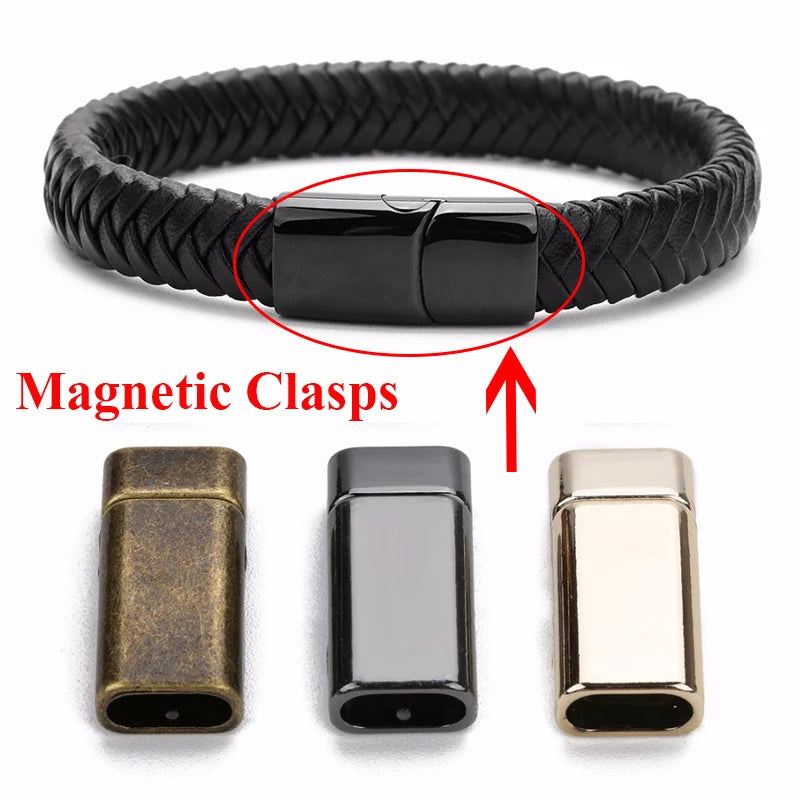Louleur Magnetic Clasps for Leather Jewelry Crafting ATHLEXES