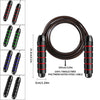 VelocityPro Adjustable Speed Jump Rope Fitness Gear ATHLEXES