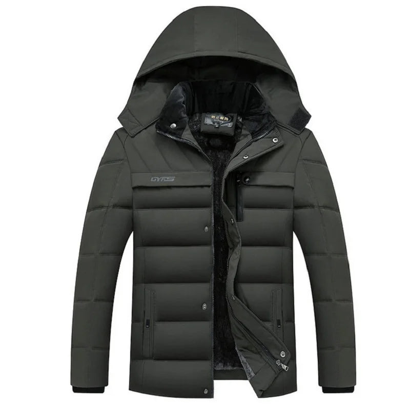 Thick Winter Parka for Men -15 Degree Warm Jacket ATHLEXES