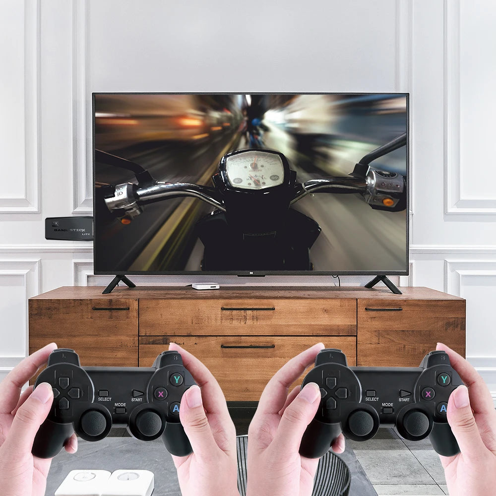 RetroMax 4K HD Game Console with Dual Controllers ATHLEXES