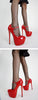 Seductive Red 17cm High Heels Party Pumps ATHLEXES