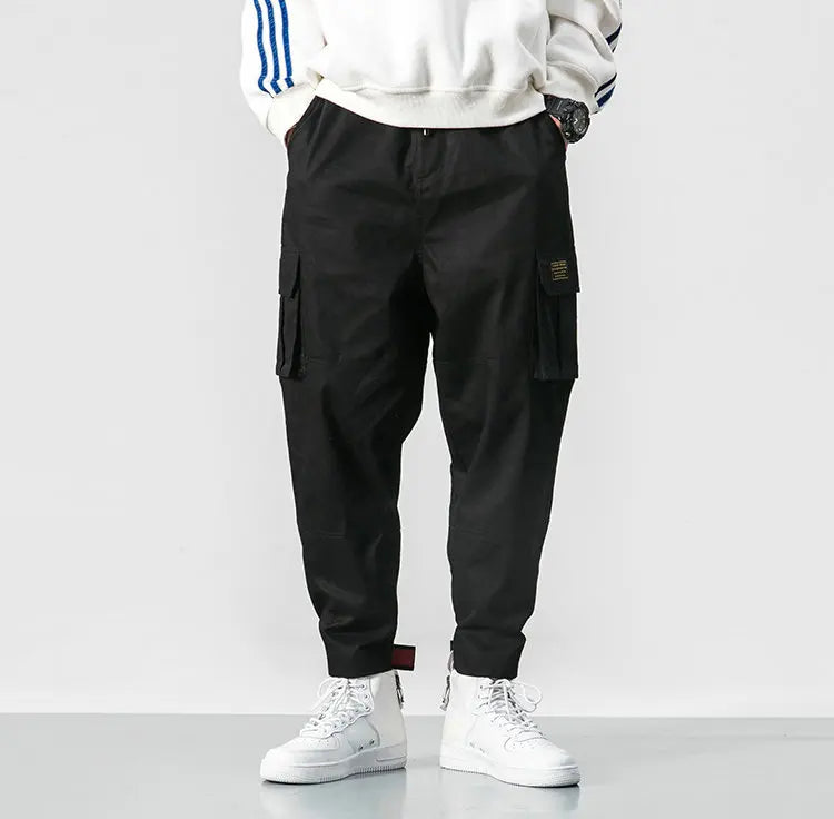 Urban Edge Cotton Multi-Pocket Harem Pants ATHLEXES