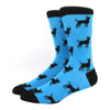 2024 Hiphop Funny Animal Dress Socks for Men - Flamingo & Penguin ATHLEXES