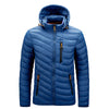CHAIFENKO Men's Stylish Waterproof Hooded Jacket 2024 ATHLEXES