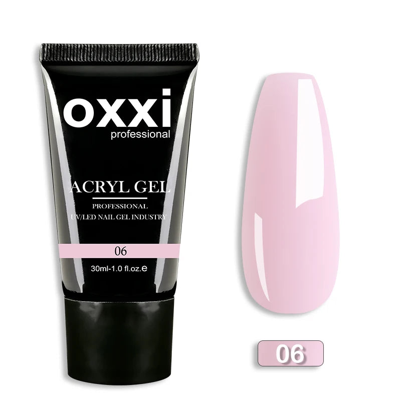 OXXI 30ml Premium Poly Nail Gel for Extensions ATHLEXES