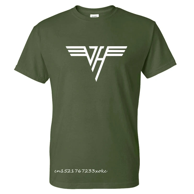 Van Halen Rock Band High-Quality Cotton T-Shirt ATHLEXES