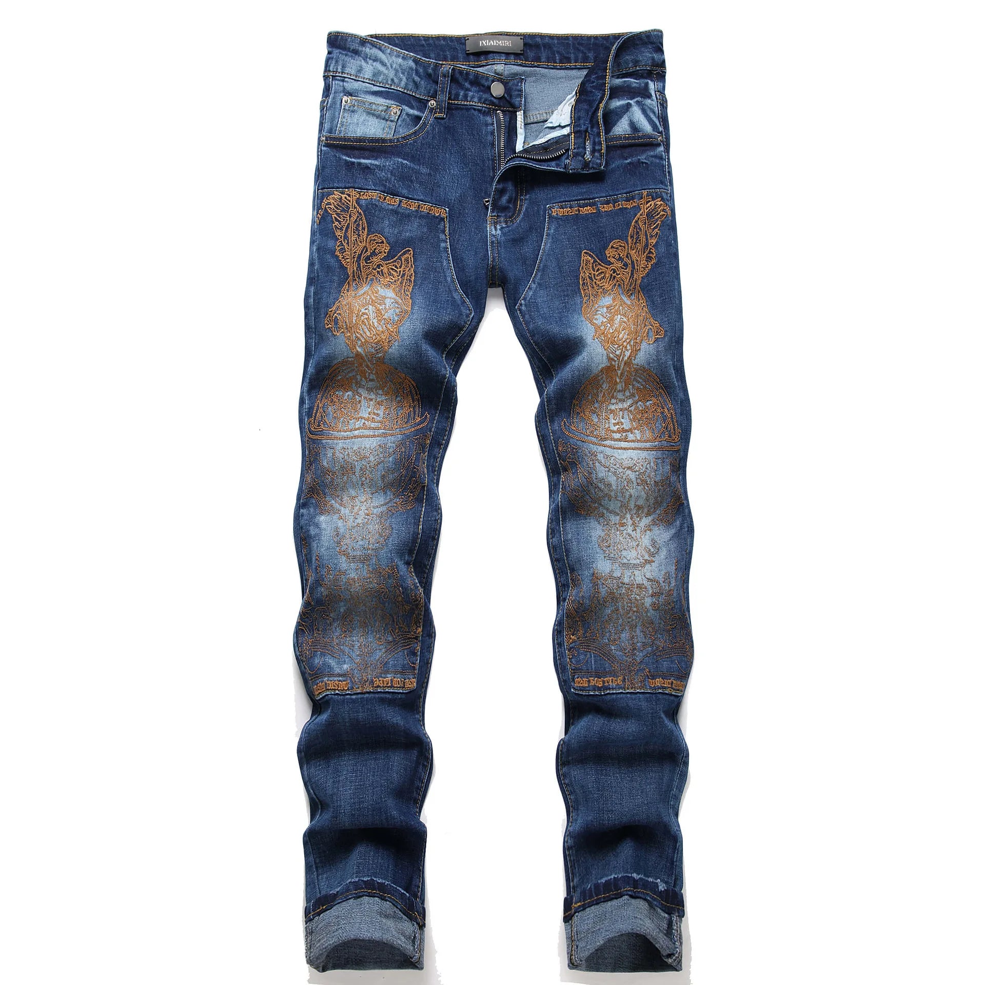 Urban Edge Distressed Y2K Denim Jeans ATHLEXES