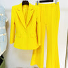ChicRunway Women's Blazer and Flare Pants Set ATHLEXES