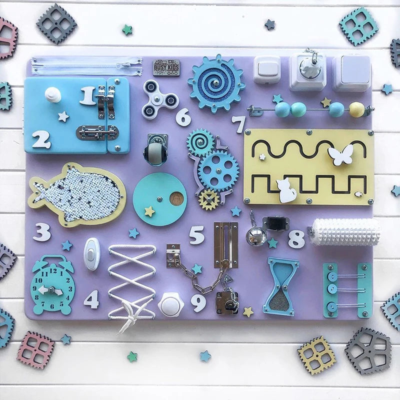 DIY Montessori Busy Board Accessories ATHLEXES
