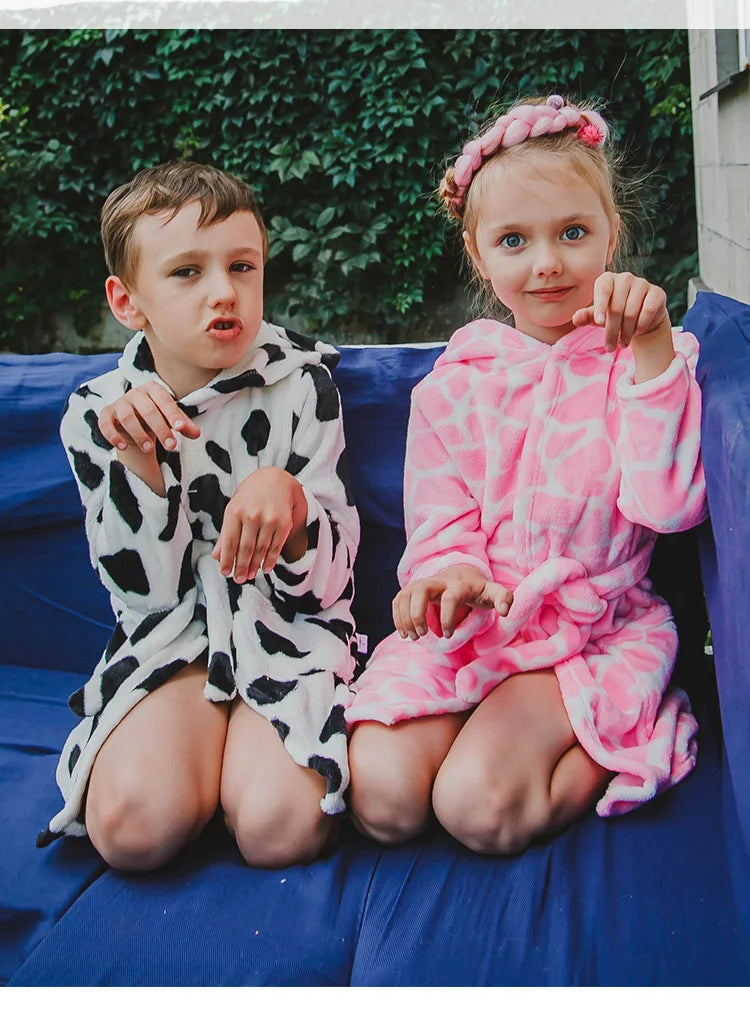 CozyKids Flannel Robe ATHLEXES