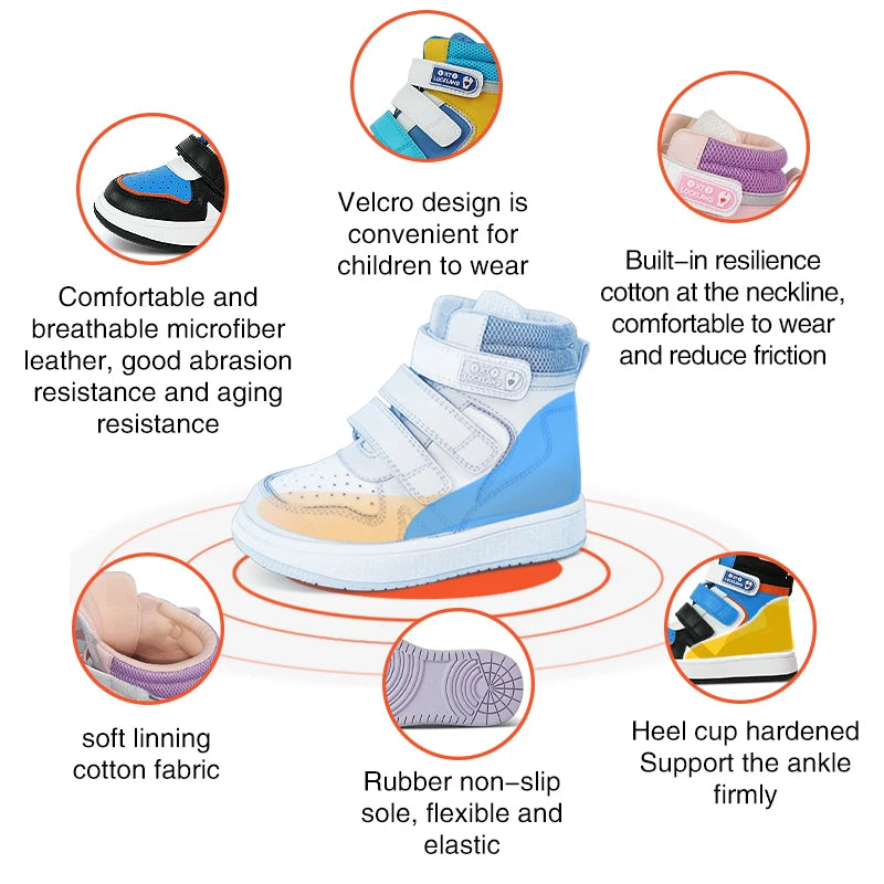 Ortoluckland Sporty Kids Orthopedic Sneakers ATHLEXES