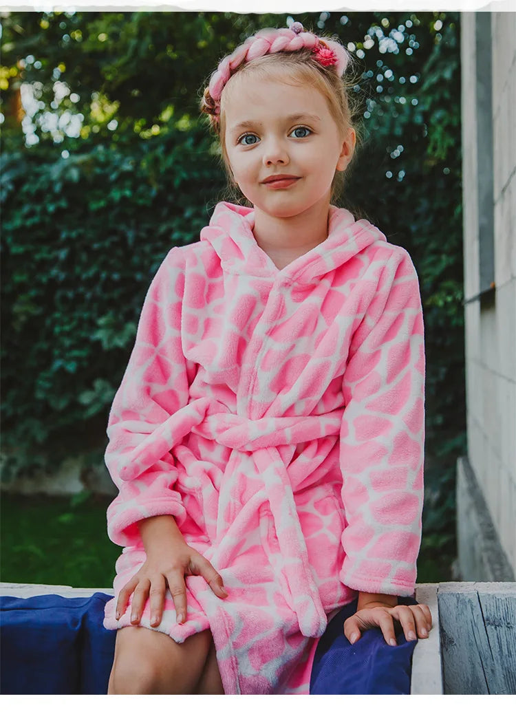 CozyKids Flannel Robe ATHLEXES
