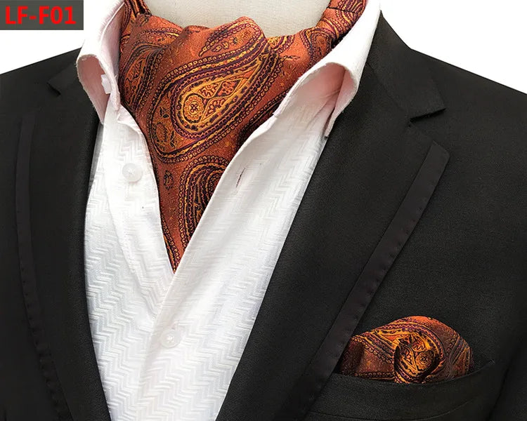 Paisley Elegance Ascot Cravat Set ATHLEXES