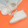 Meckior Retro Leather Baby Shoes with Anti-Slip Rubber Sole ATHLEXES