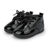 Meckior Retro Leather Baby Shoes with Anti-Slip Rubber Sole ATHLEXES