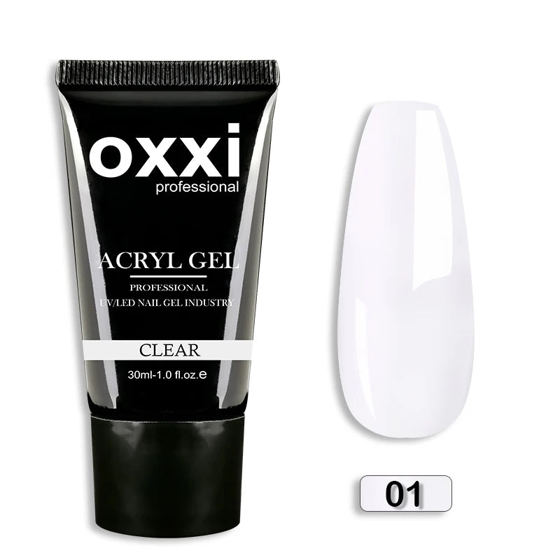OXXI 30ml Premium Poly Nail Gel for Extensions ATHLEXES