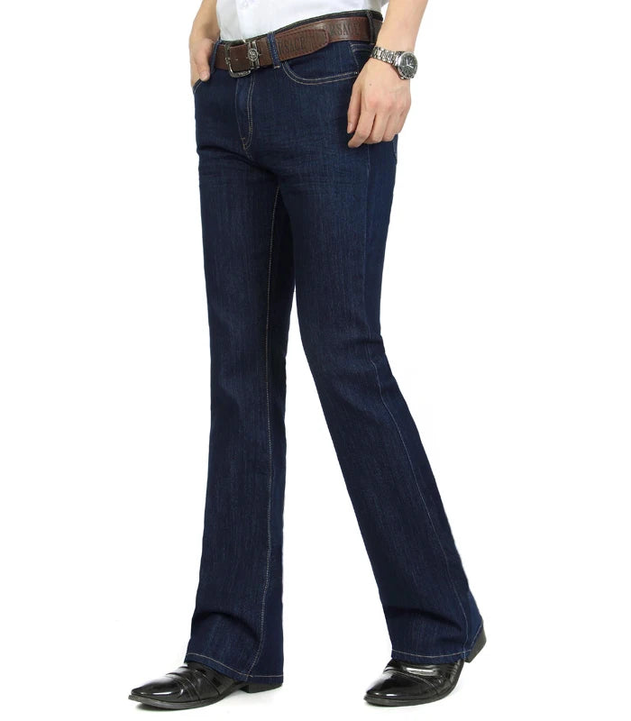 EliteFlex Men's Business Casual Flare Jeans ATHLEXES