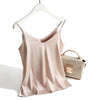 Silk Elegance V Neck Halter Cami Top for Women ATHLEXES