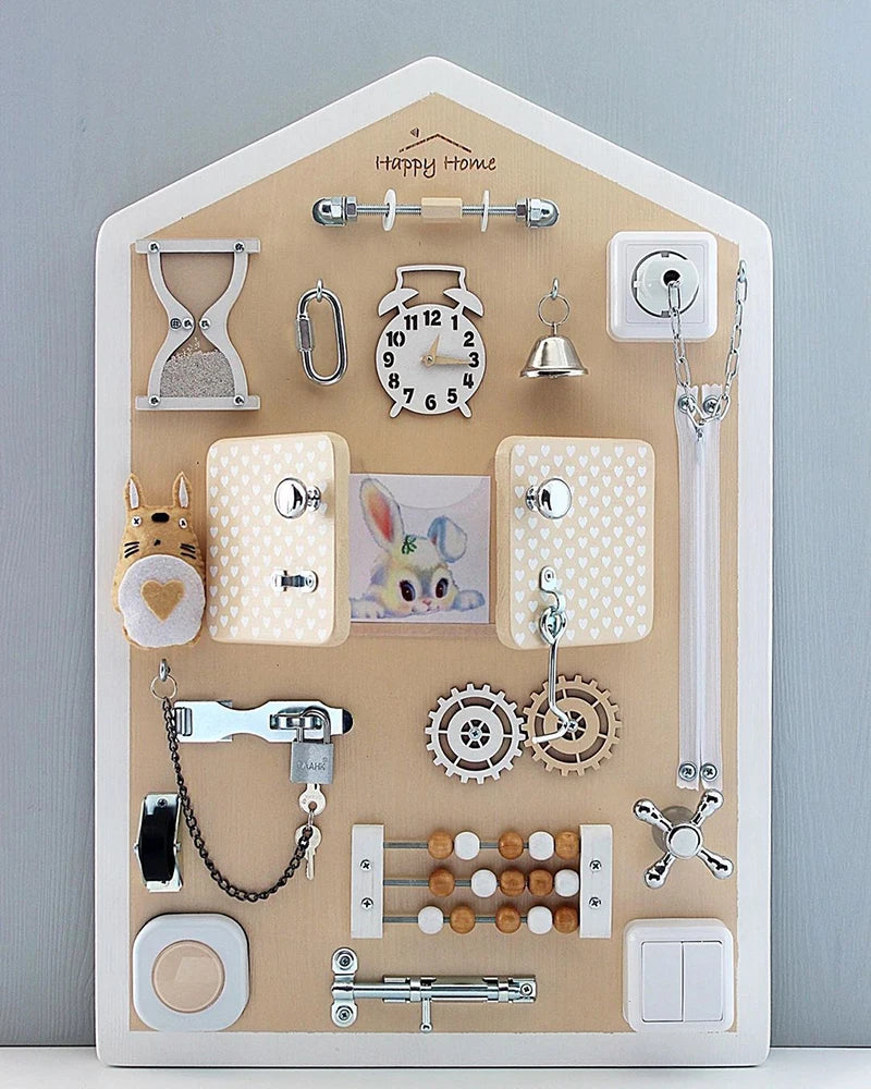 DIY Montessori Busy Board Accessories ATHLEXES