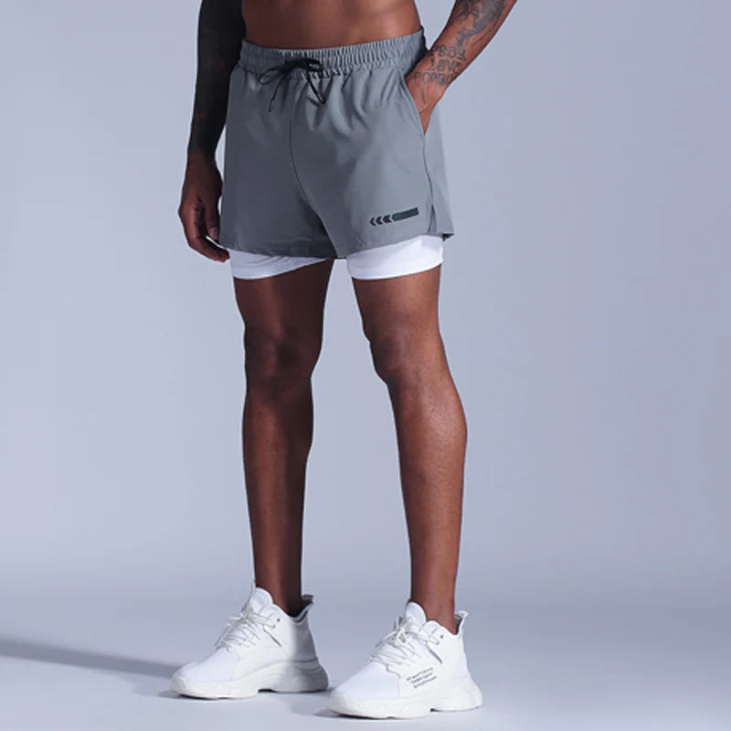 Ultimate 2 in 1 Quick Dry Running Shorts for Men ATHLEXES