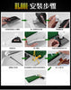 PGM Golf Swing Trainer Indoor Strike Mat HL001 ATHLEXES