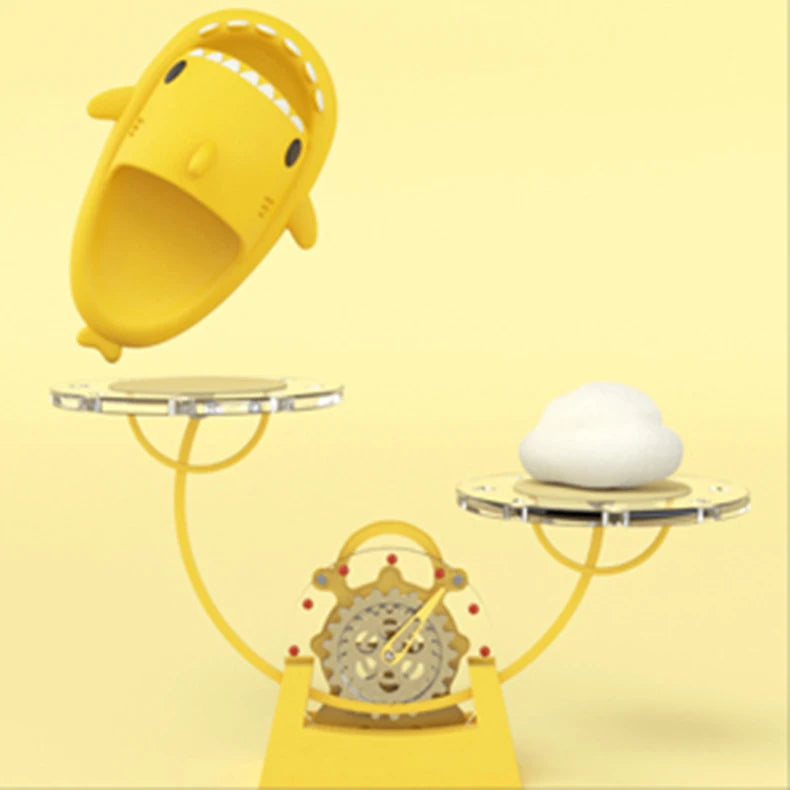 Cute Shark Waterproof Platform Slides ATHLEXES