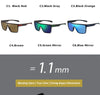 Crixalis Men's Polarized Square Sunglasses ATHLEXES