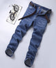 Blue Stretch Jeans & Black Denim Casual Trousers ATHLEXES