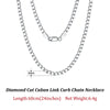 Rinntin 18K Gold Cuban Link Chain Necklace ATHLEXES