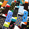 2024 Hiphop Funny Animal Dress Socks for Men - Flamingo & Penguin ATHLEXES