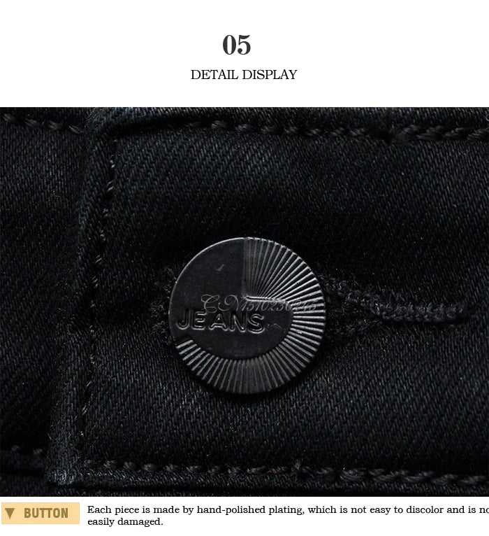SleekFit Men's Black Slim Jeans ATHLEXES