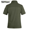 TACVASEN Men's Outdoor Polo Shirt with 2 Zipper Pockets ATHLEXES