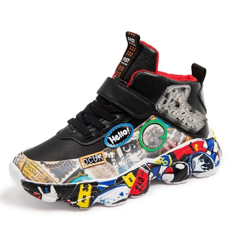 Kids Camouflage Lightweight Sports Shoes ATHLEXES