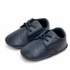 Meckior Retro Leather Baby Shoes with Anti-Slip Rubber Sole ATHLEXES