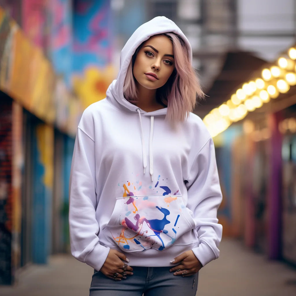 EcoCotton Oversized Pullover Hoodie ATHLEXES