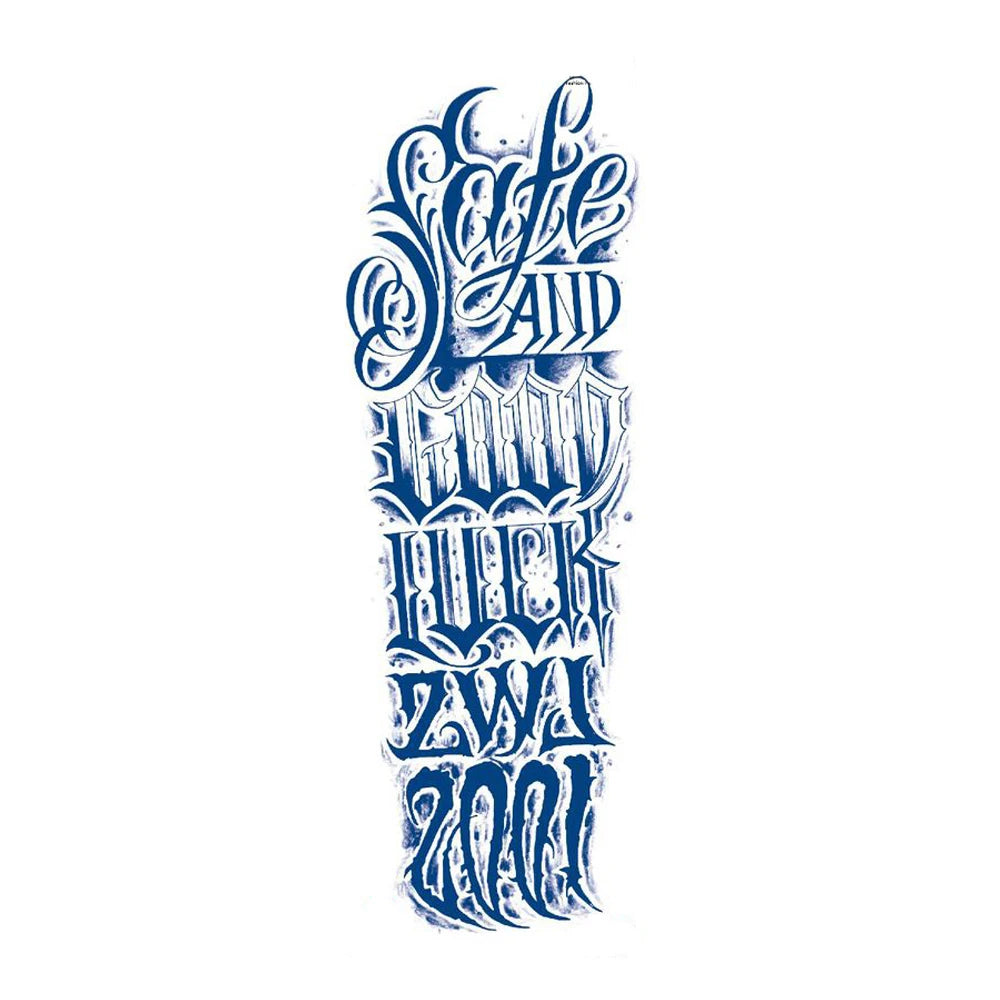 Blue Totem Waterproof Full Arm Tattoo Sleeve ATHLEXES