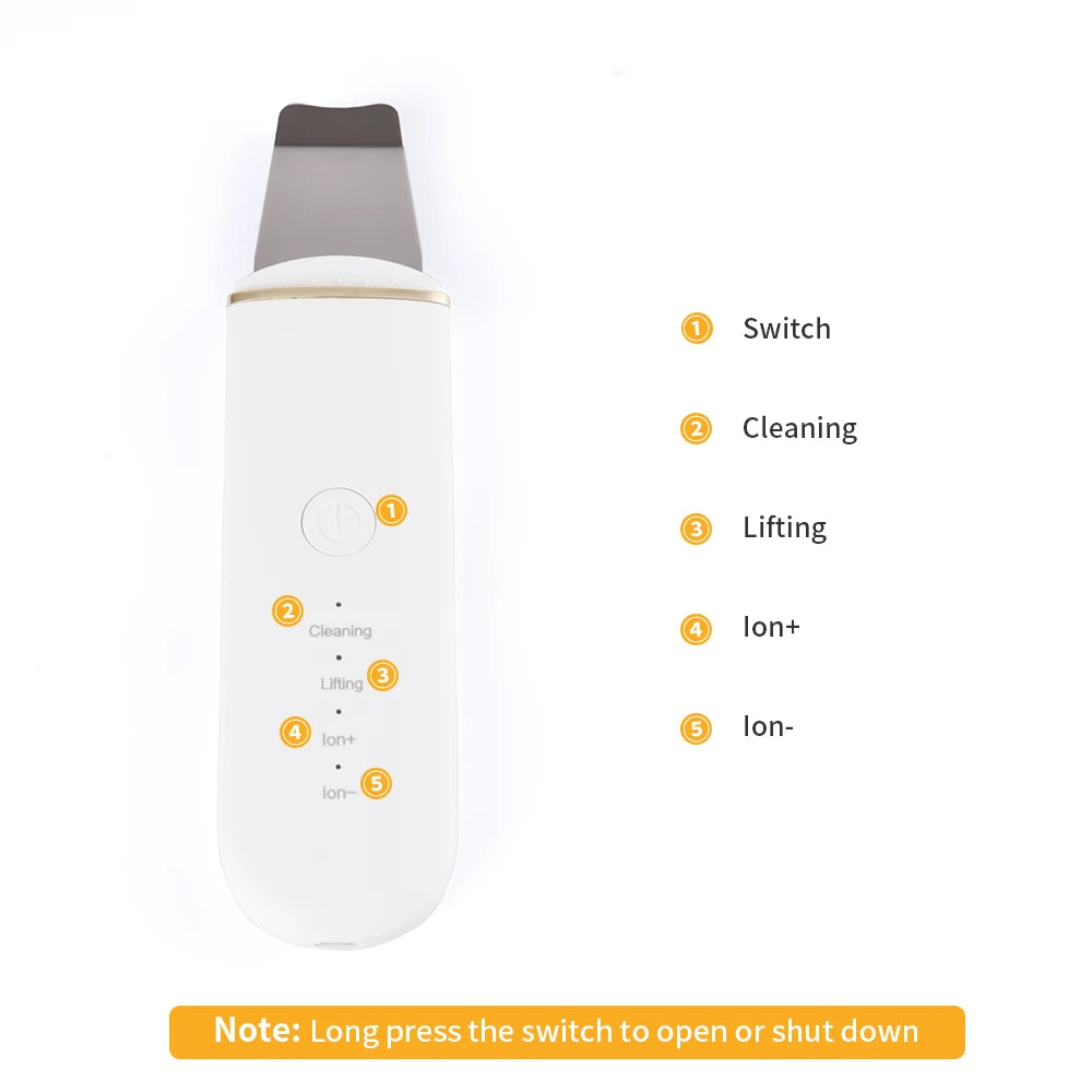 ReviveGlow Ultrasonic Skin Scrubber ATHLEXES