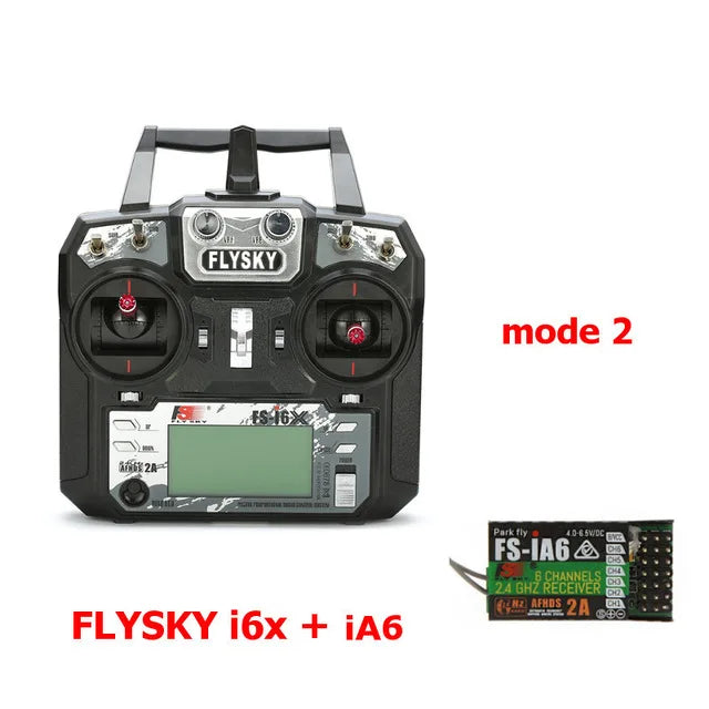 FLYSKY FS-i6X 10CH RC Transmitter & Receiver Set ATHLEXES