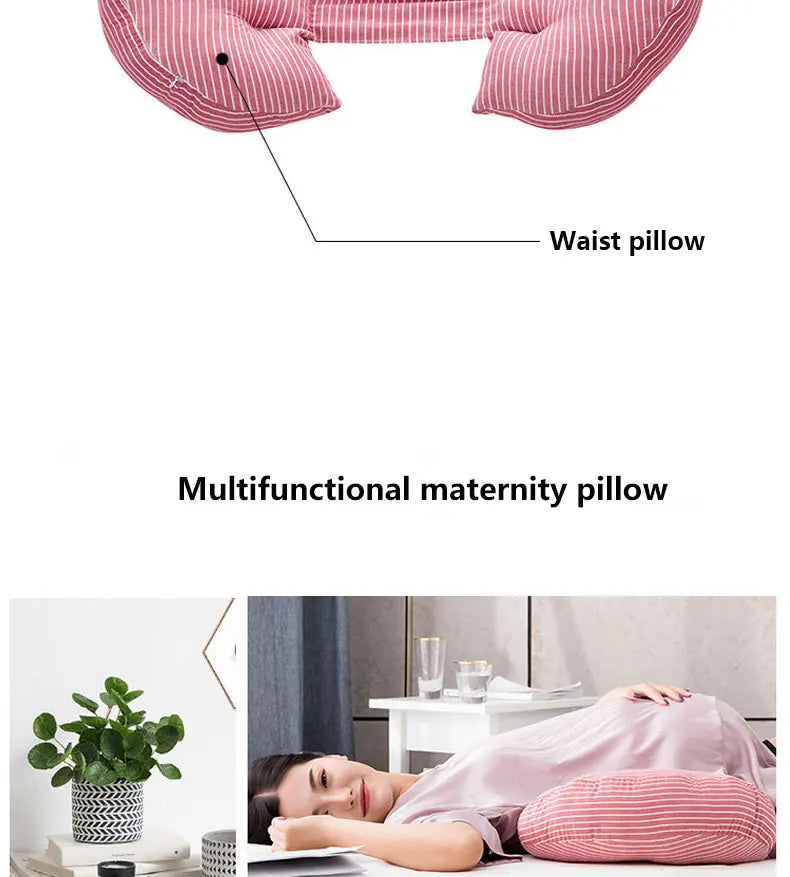Bamboo Comfort U Shaped Pregnancy Pillow ATHLEXES
